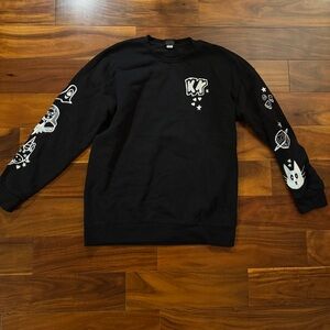 Our Universe Marvel Ms Marvel "Kamala's Doodle" Crew Sweatshirt Size M Box Lunch